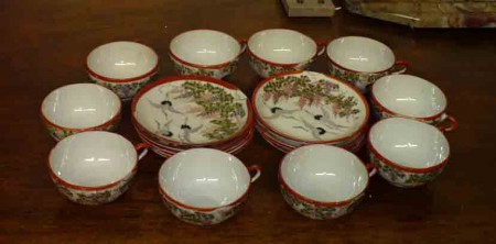 6043 - Cajovy servis japonsky 10 x salek 1 490 kc